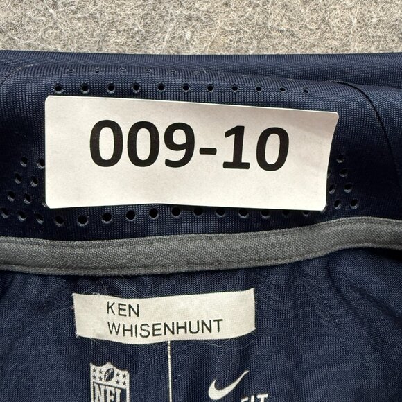 Tennessee Titans Nike Polo Shirt Men XL Blue OnField DRI-FIT Performance - Picture 14 of 14